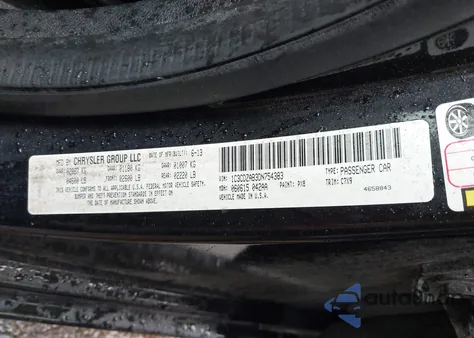 2013 Dodge Avenger Se z USA, uszkodzony, nr VIN 1C3CDZAB3DN754383